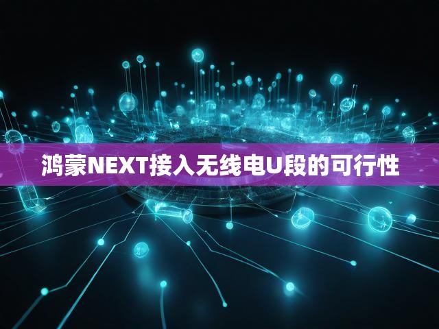 鸿蒙NEXT接入无线电U段的可行性