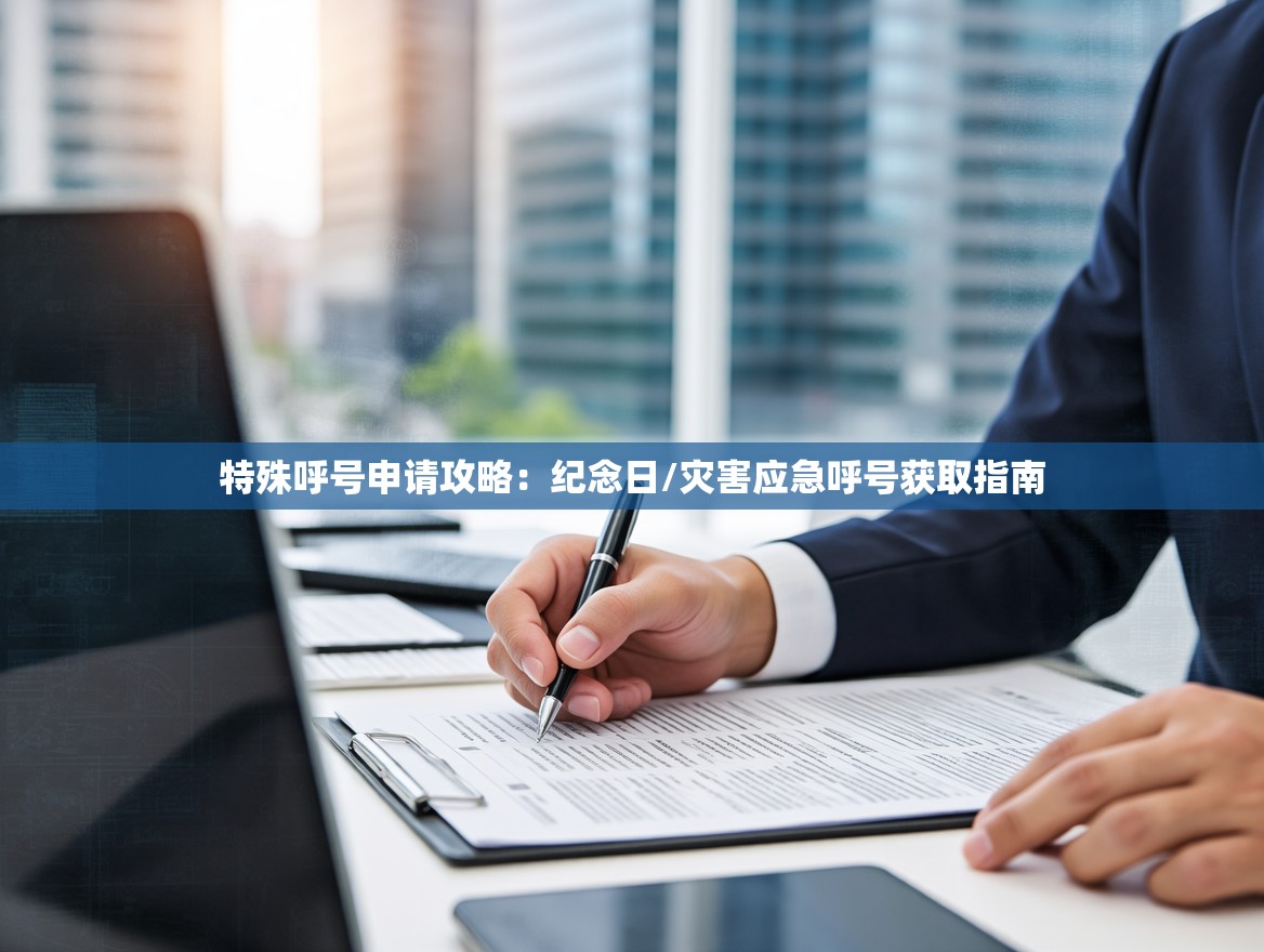 特殊呼号申请攻略：纪念日/灾害应急呼号获取指南