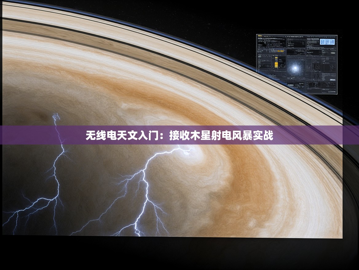 无线电天文入门：接收木星射电风暴实战