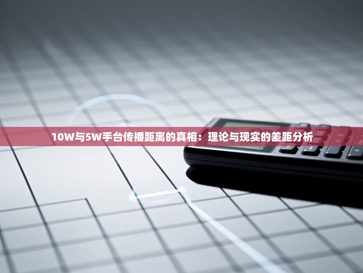 10W与5W手台传播距离的真相：理论与现实的差距分析