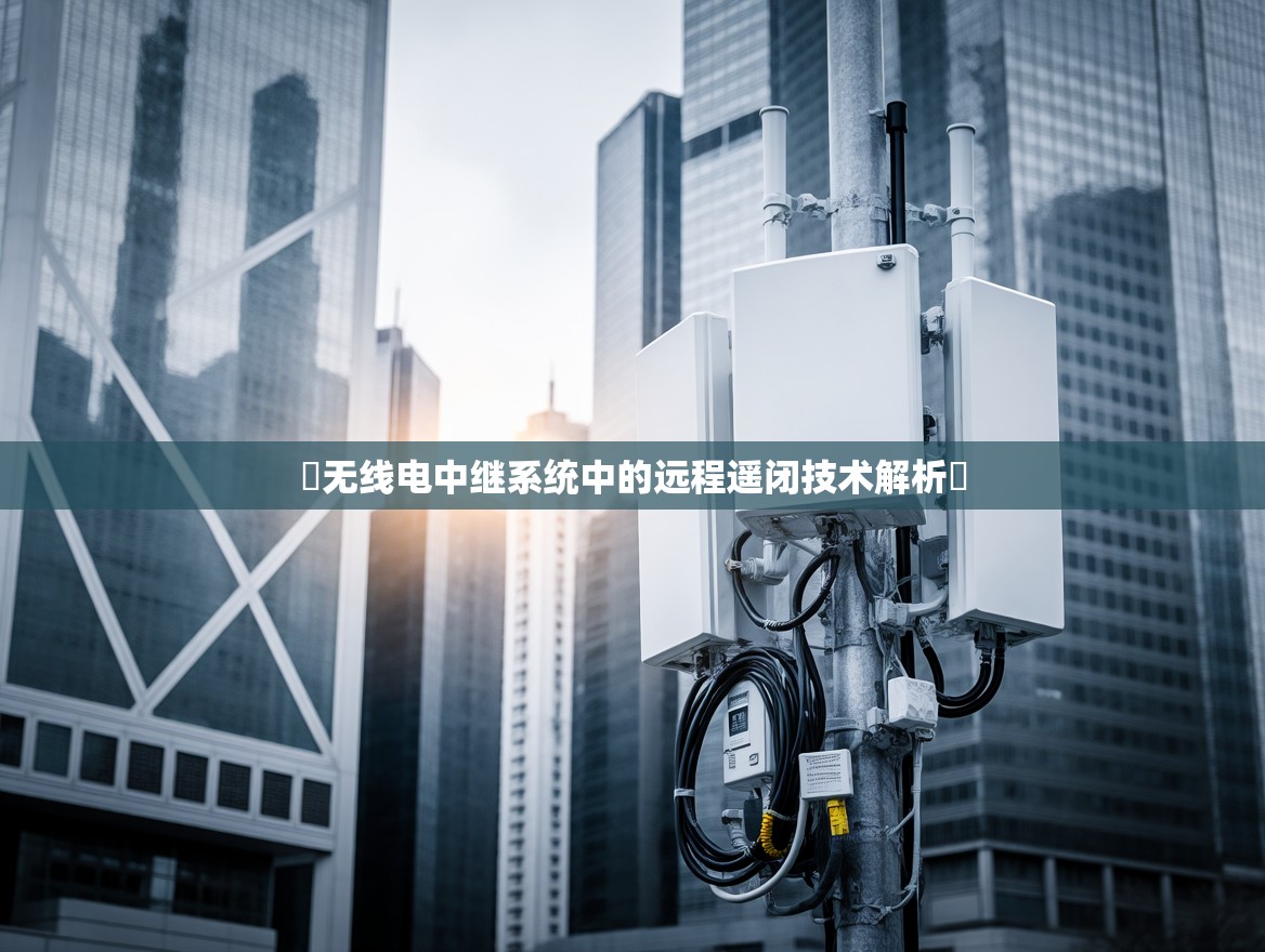‌无线电中继系统中的远程遥闭技术解析‌