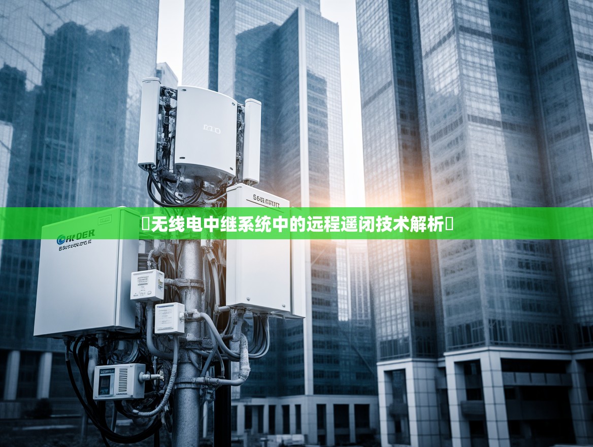 ‌无线电中继系统中的远程遥闭技术解析‌