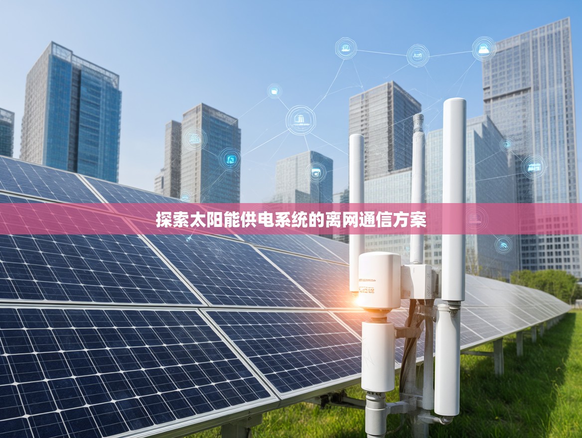 探索太阳能供电系统的离网通信方案