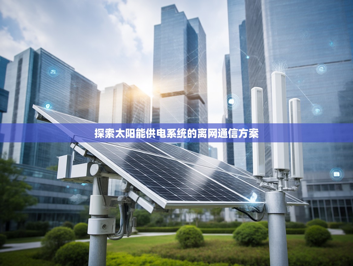 探索太阳能供电系统的离网通信方案