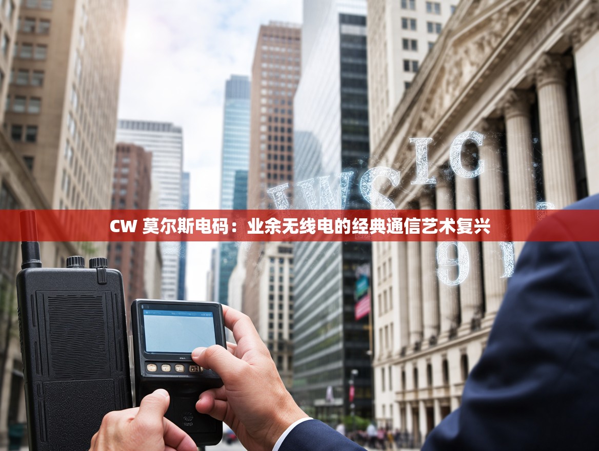 CW 莫尔斯电码：业余无线电的经典通信艺术复兴