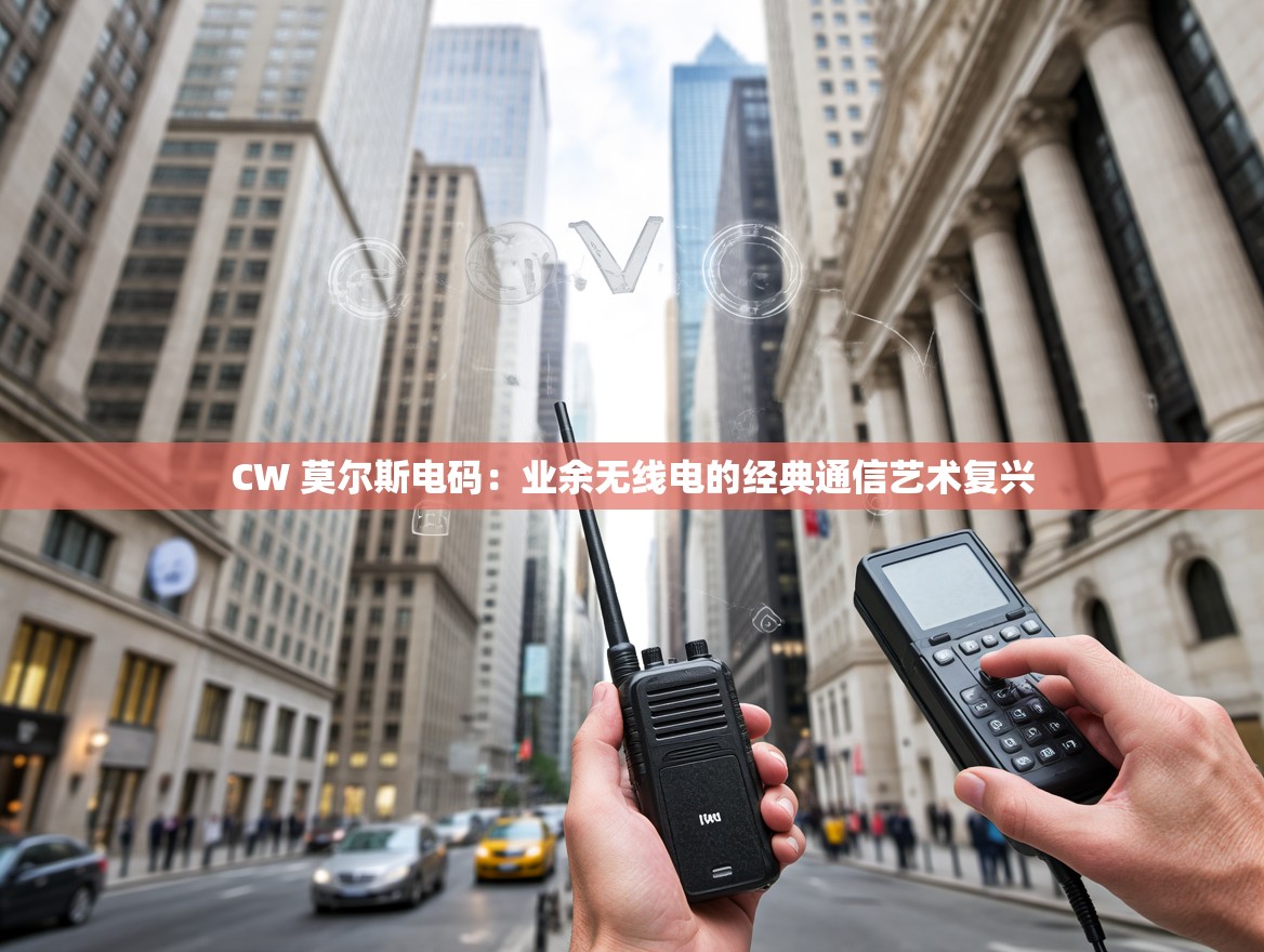 CW 莫尔斯电码：业余无线电的经典通信艺术复兴