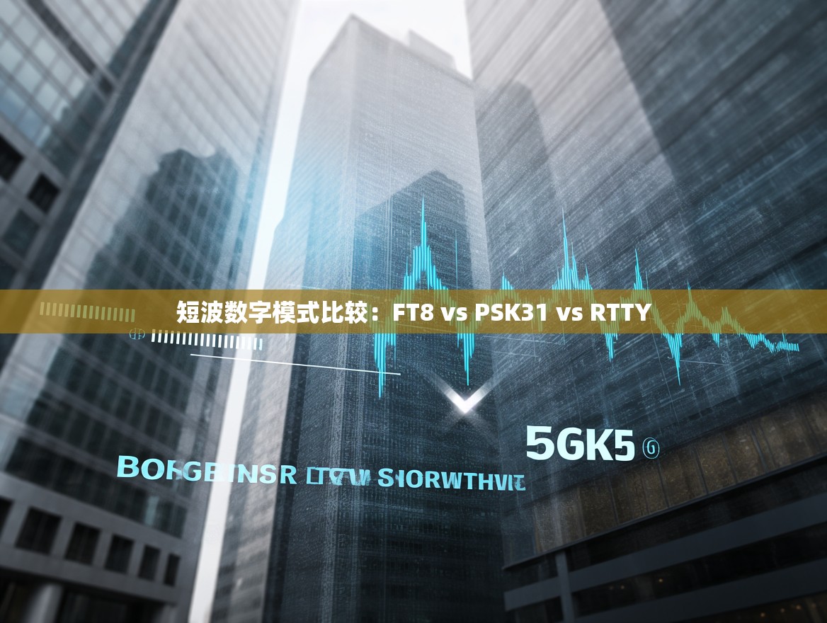 短波数字模式比较：FT8 vs PSK31 vs RTTY