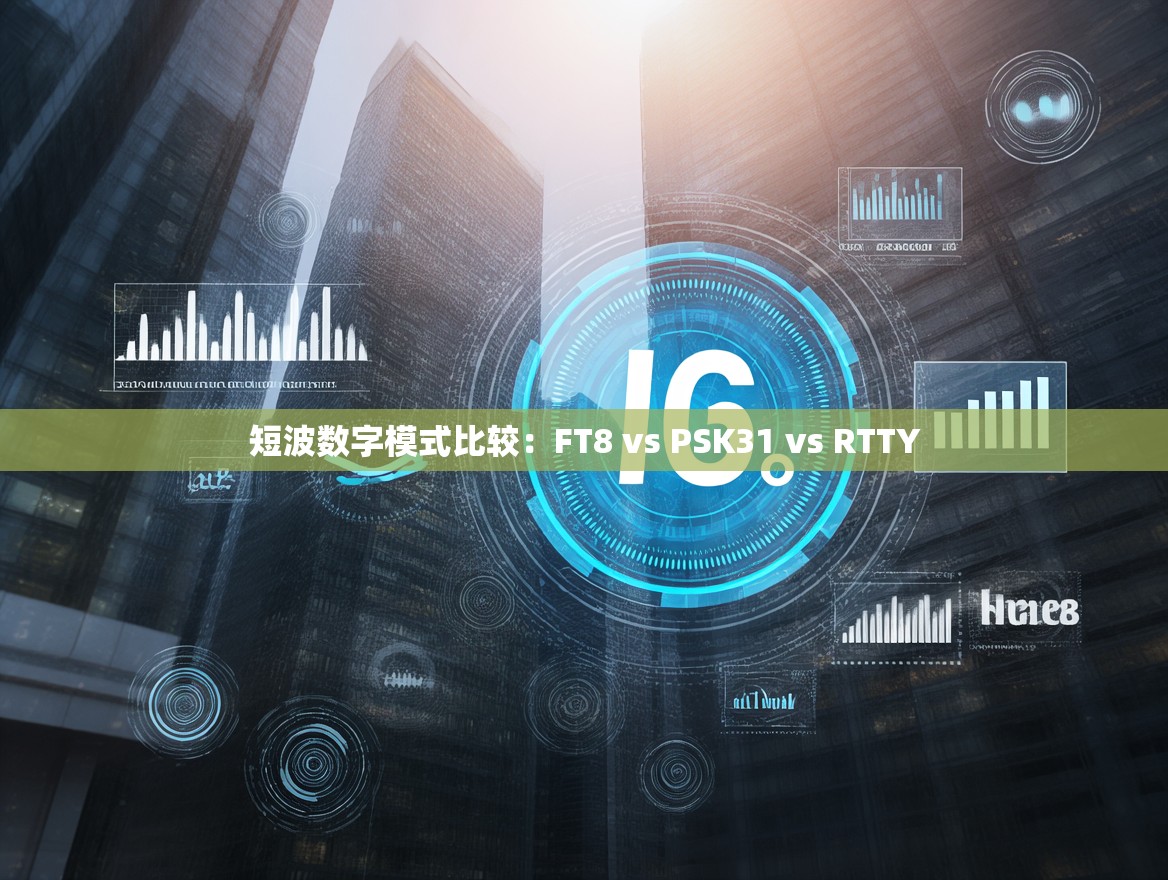 短波数字模式比较：FT8 vs PSK31 vs RTTY
