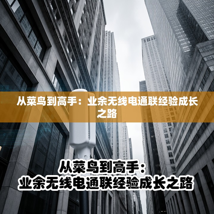 从菜鸟到高手：业余无线电通联经验成长之路