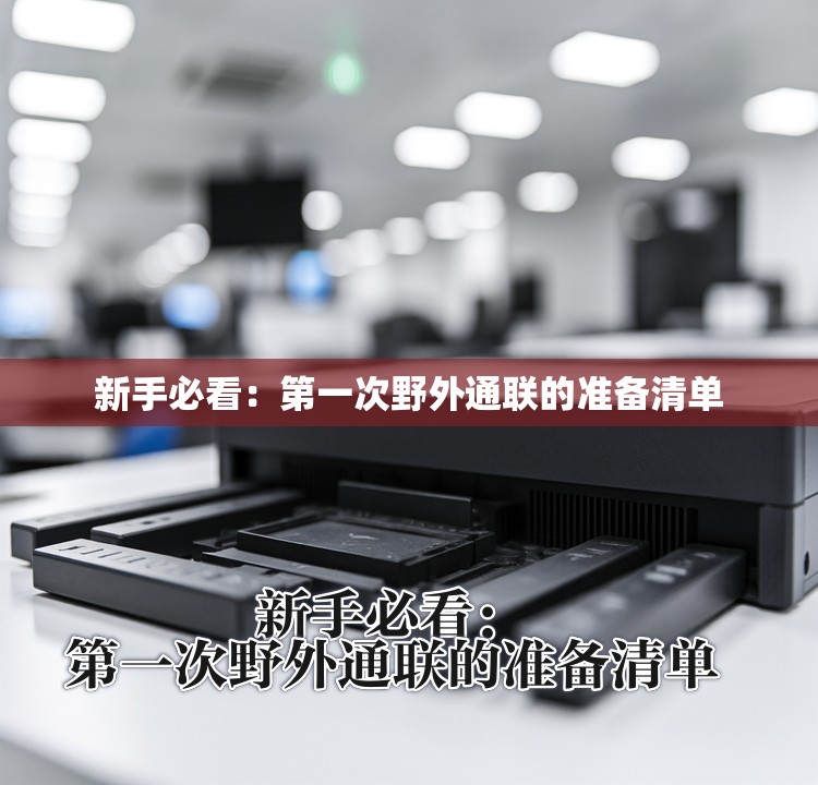 新手必看：第一次野外通联的准备清单