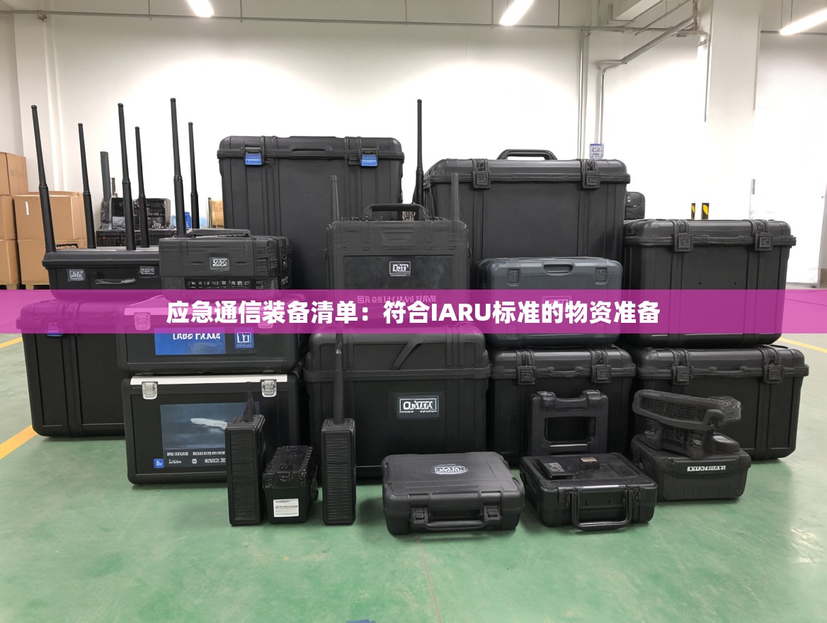 应急通信装备清单：符合IARU标准的物资准备