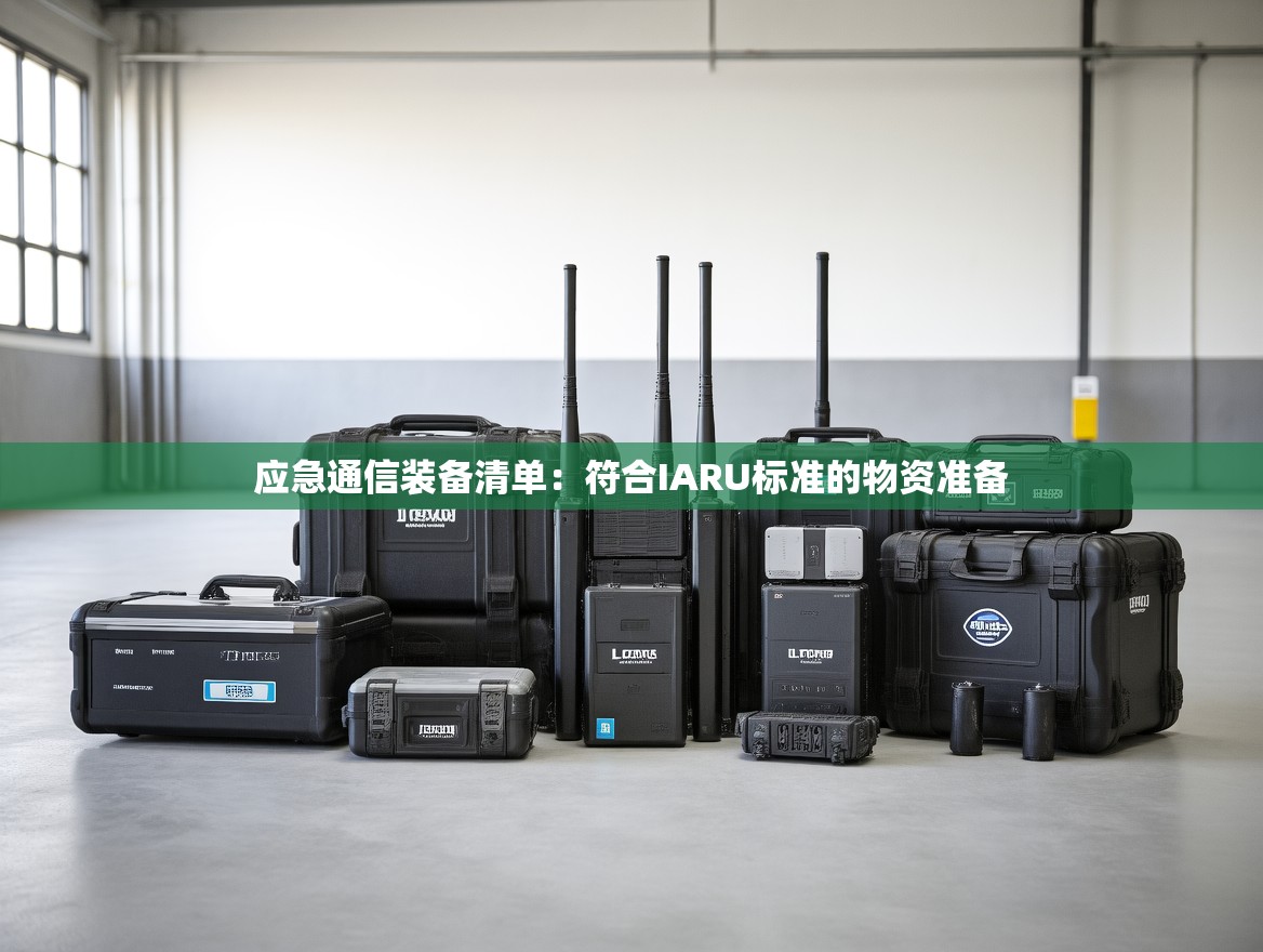 应急通信装备清单：符合IARU标准的物资准备