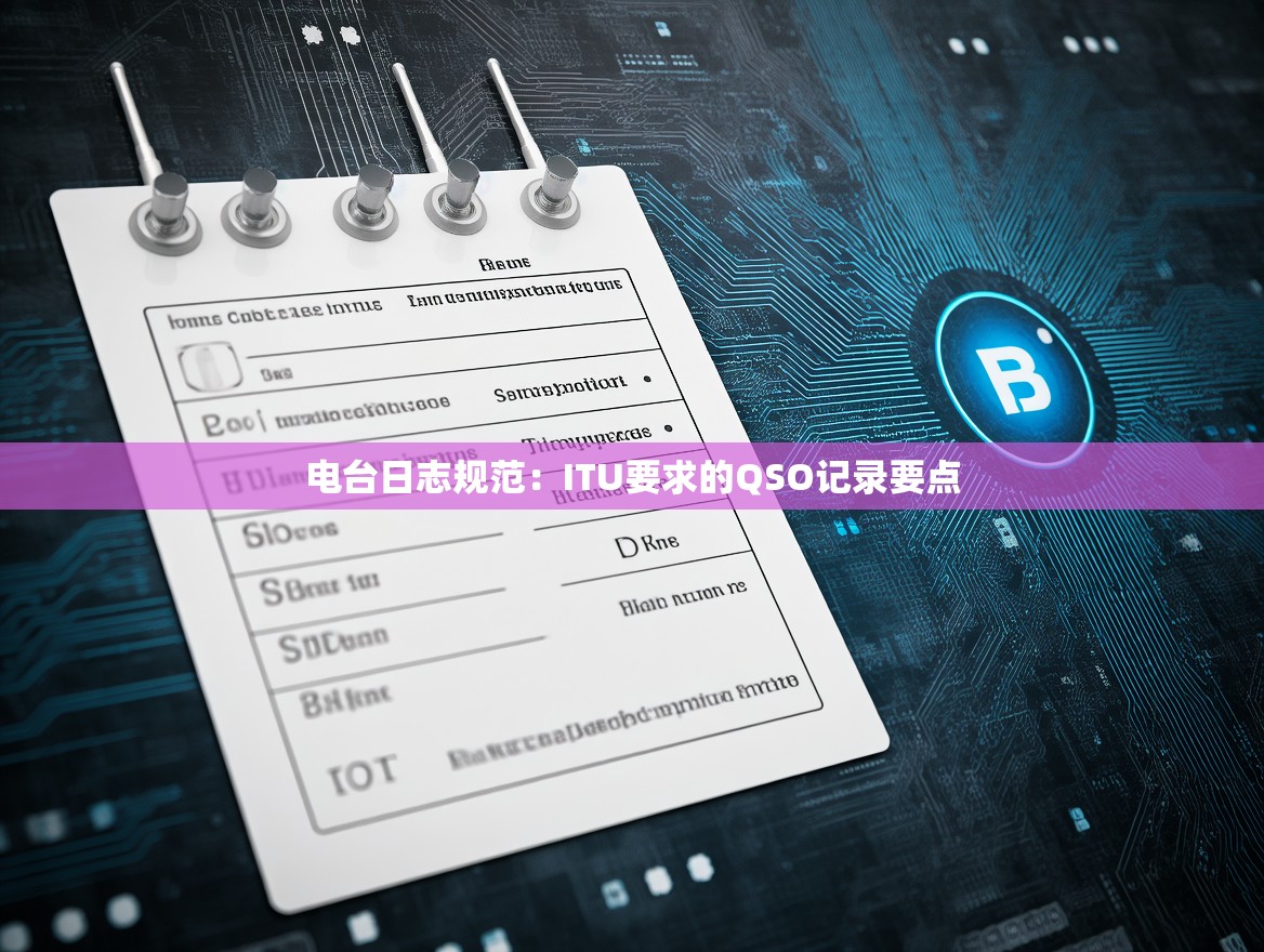 电台日志规范：ITU要求的QSO记录要点