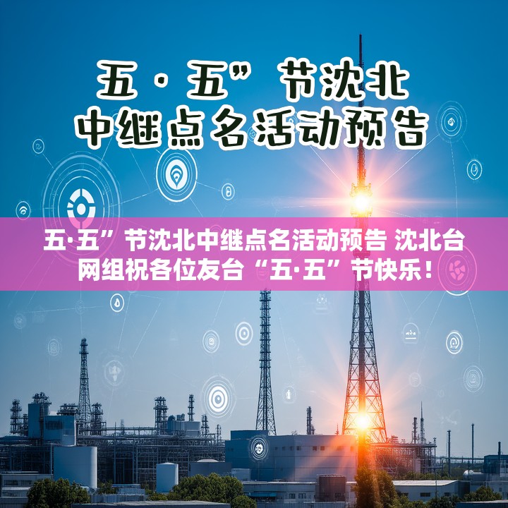 五·五”节沈北中继点名活动预告 沈北台网组祝各位友台“五·五”节快乐！