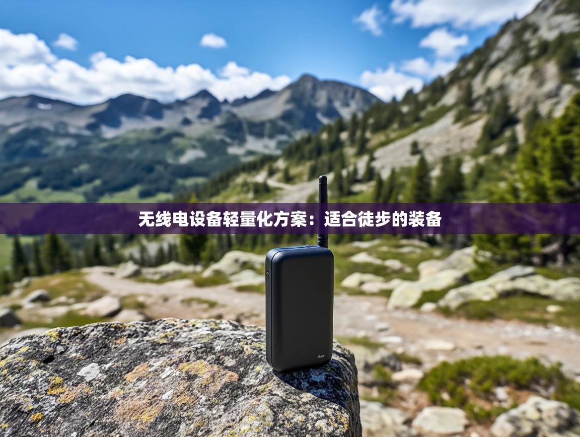 无线电设备轻量化方案：适合徒步的装备
