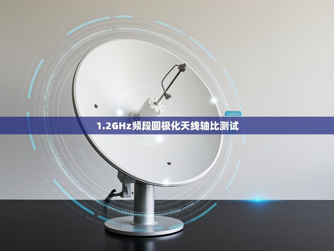 1.2GHz频段圆极化天线轴比测试