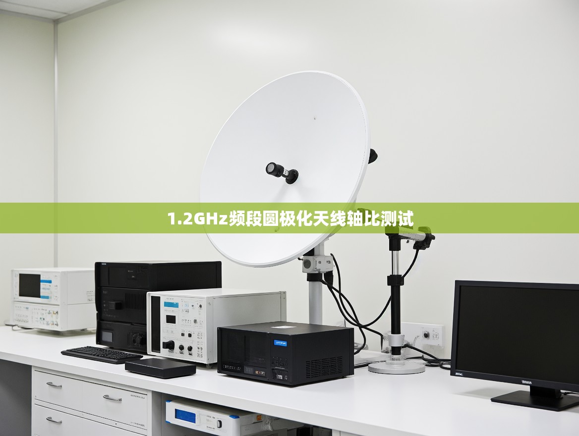 1.2GHz频段圆极化天线轴比测试