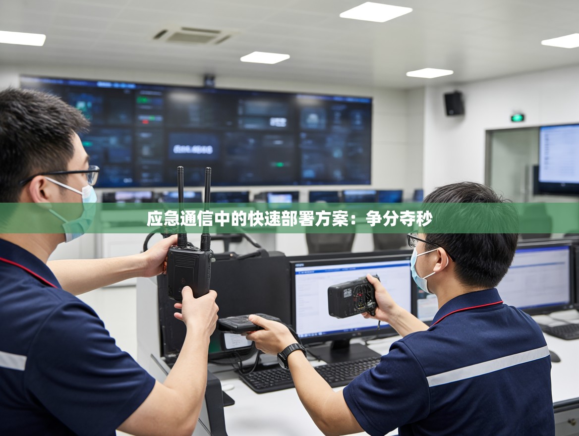应急通信中的快速部署方案：争分夺秒