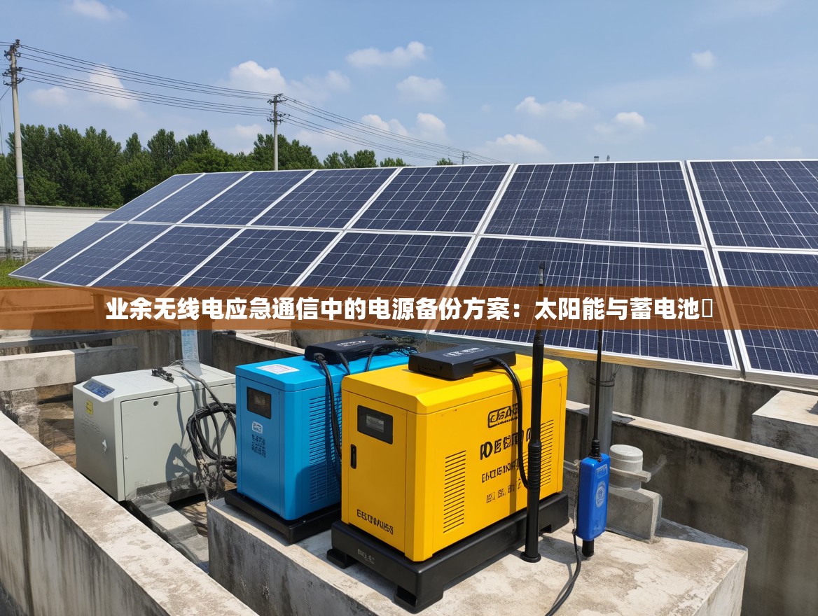 业余无线电应急通信中的电源备份方案：太阳能与蓄电池​