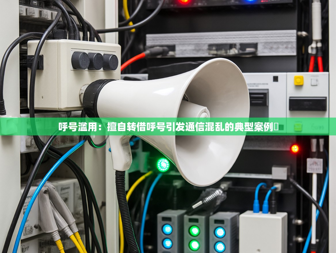 呼号滥用：擅自转借呼号引发通信混乱的典型案例​