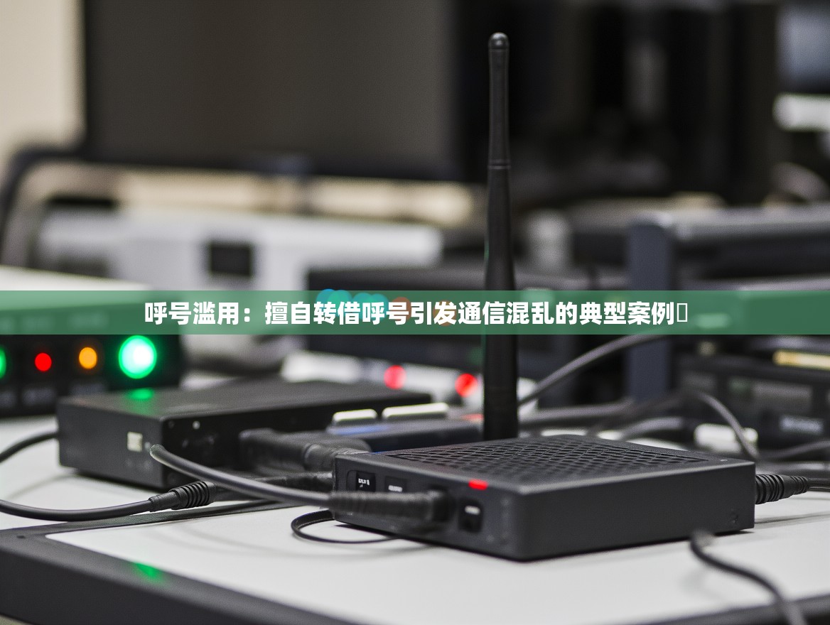 呼号滥用：擅自转借呼号引发通信混乱的典型案例​