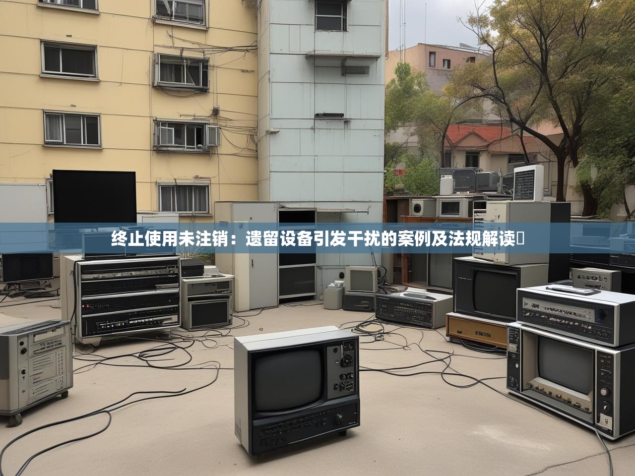 终止使用未注销：遗留设备引发干扰的案例及法规解读​