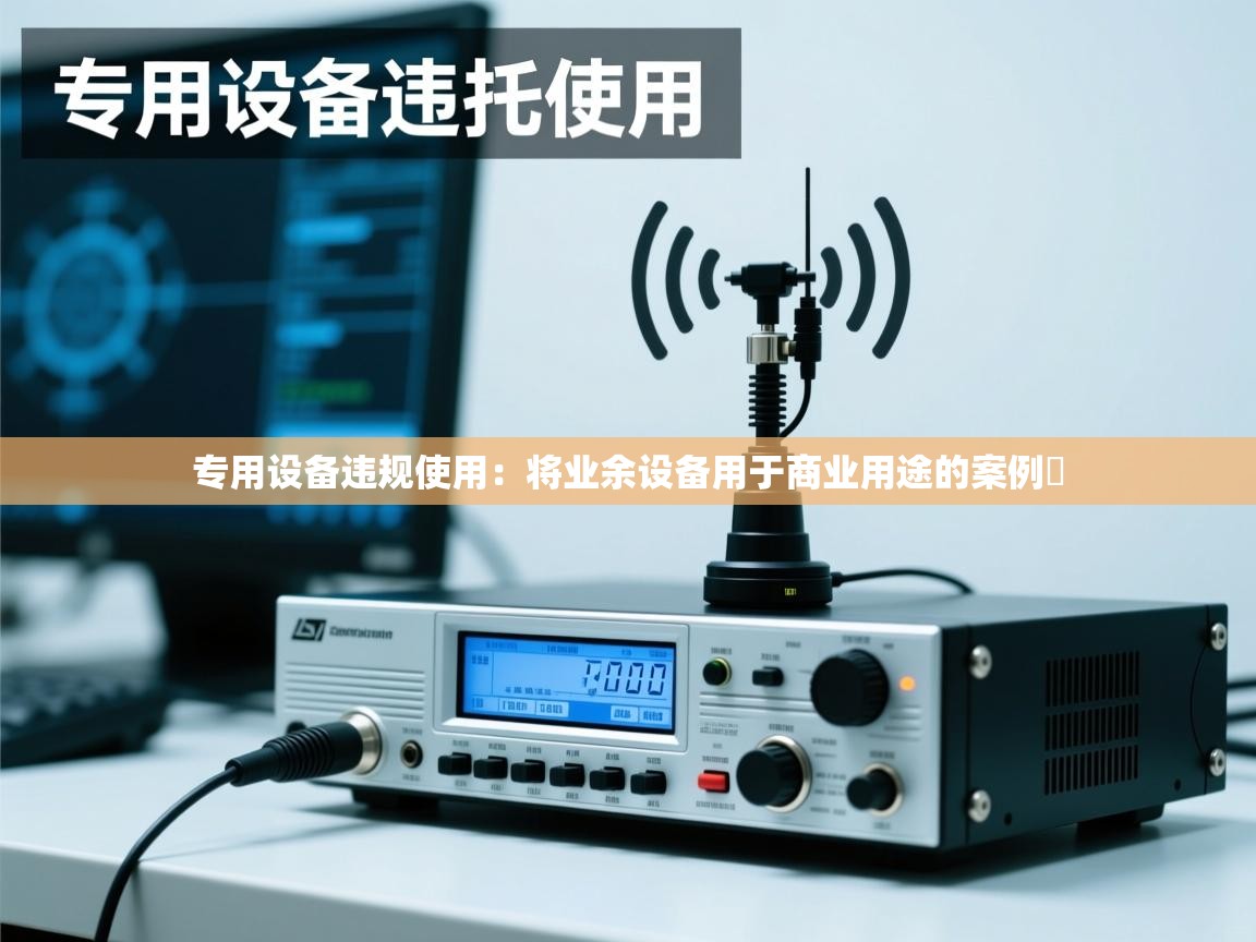 专用设备违规使用：将业余设备用于商业用途的案例​