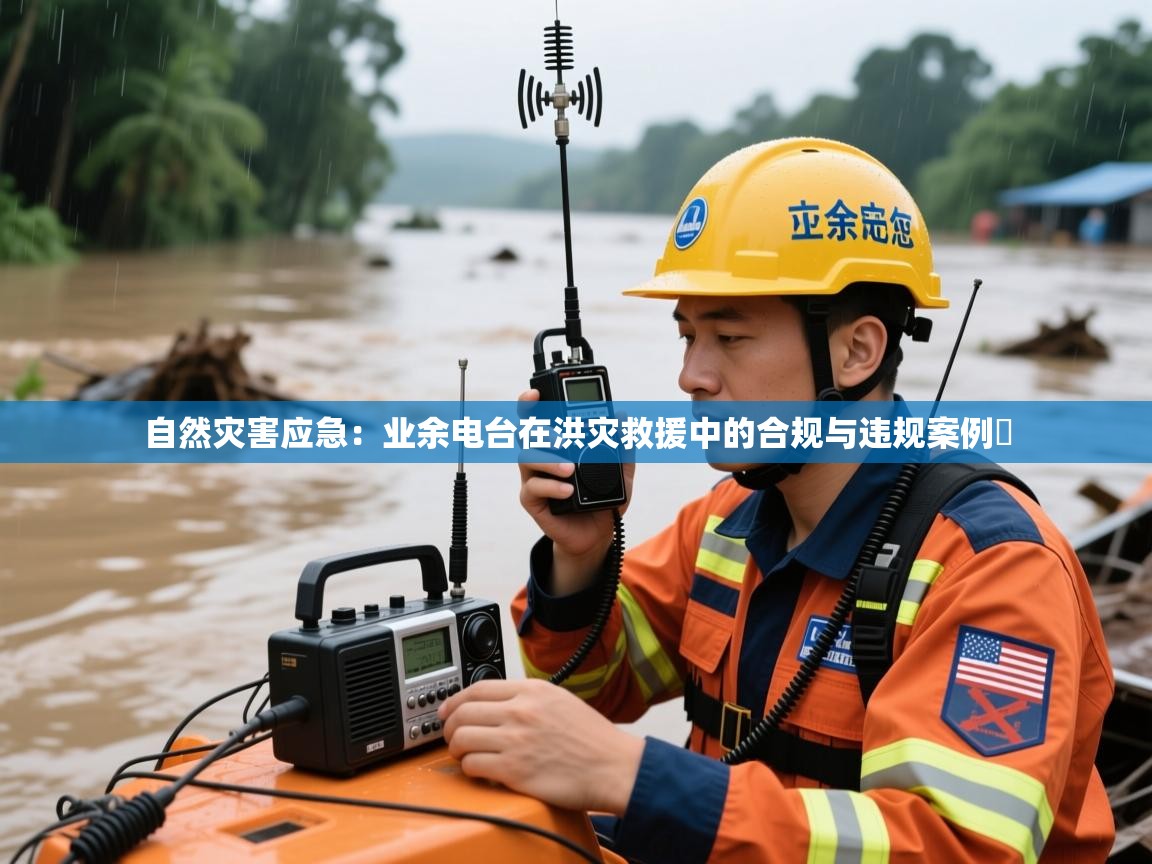 自然灾害应急：业余电台在洪灾救援中的合规与违规案例​