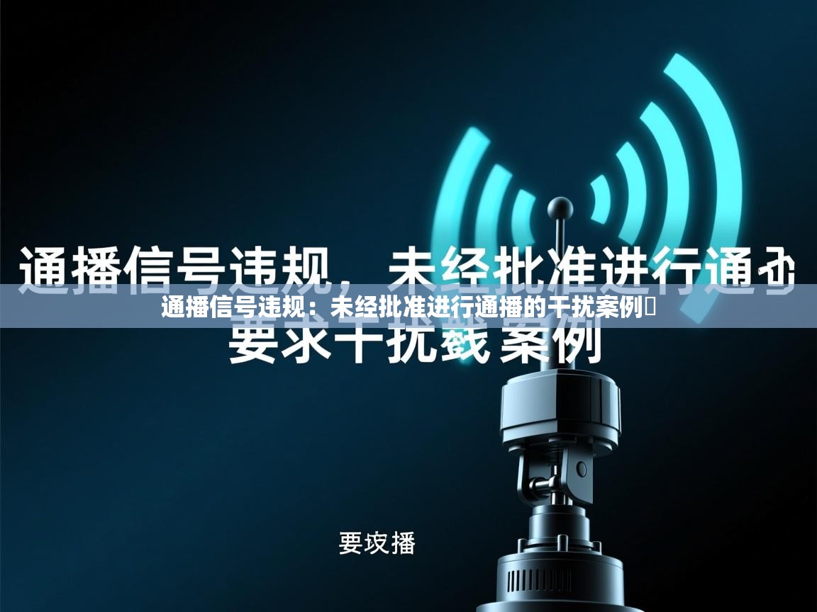 通播信号违规：未经批准进行通播的干扰案例​