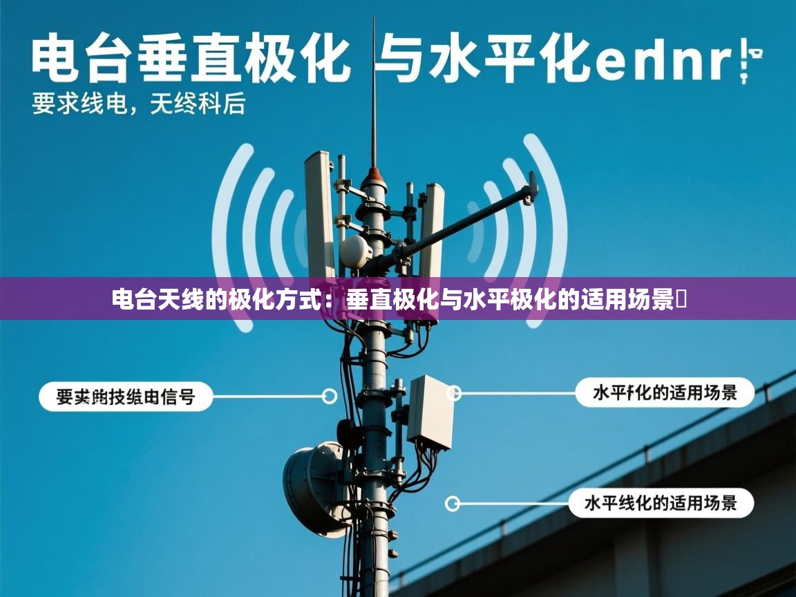 电台天线的极化方式：垂直极化与水平极化的适用场景​