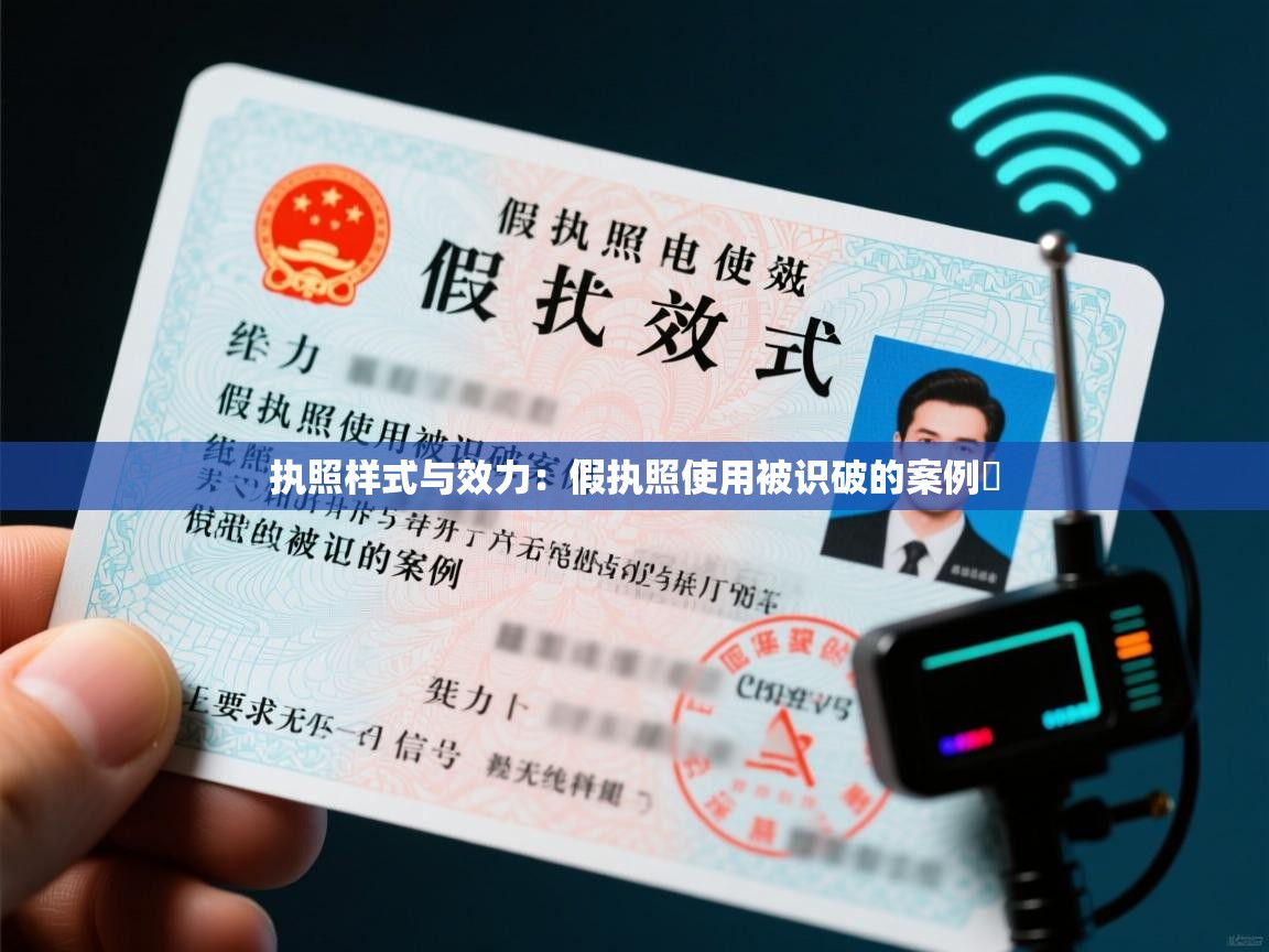 执照样式与效力：假执照使用被识破的案例​