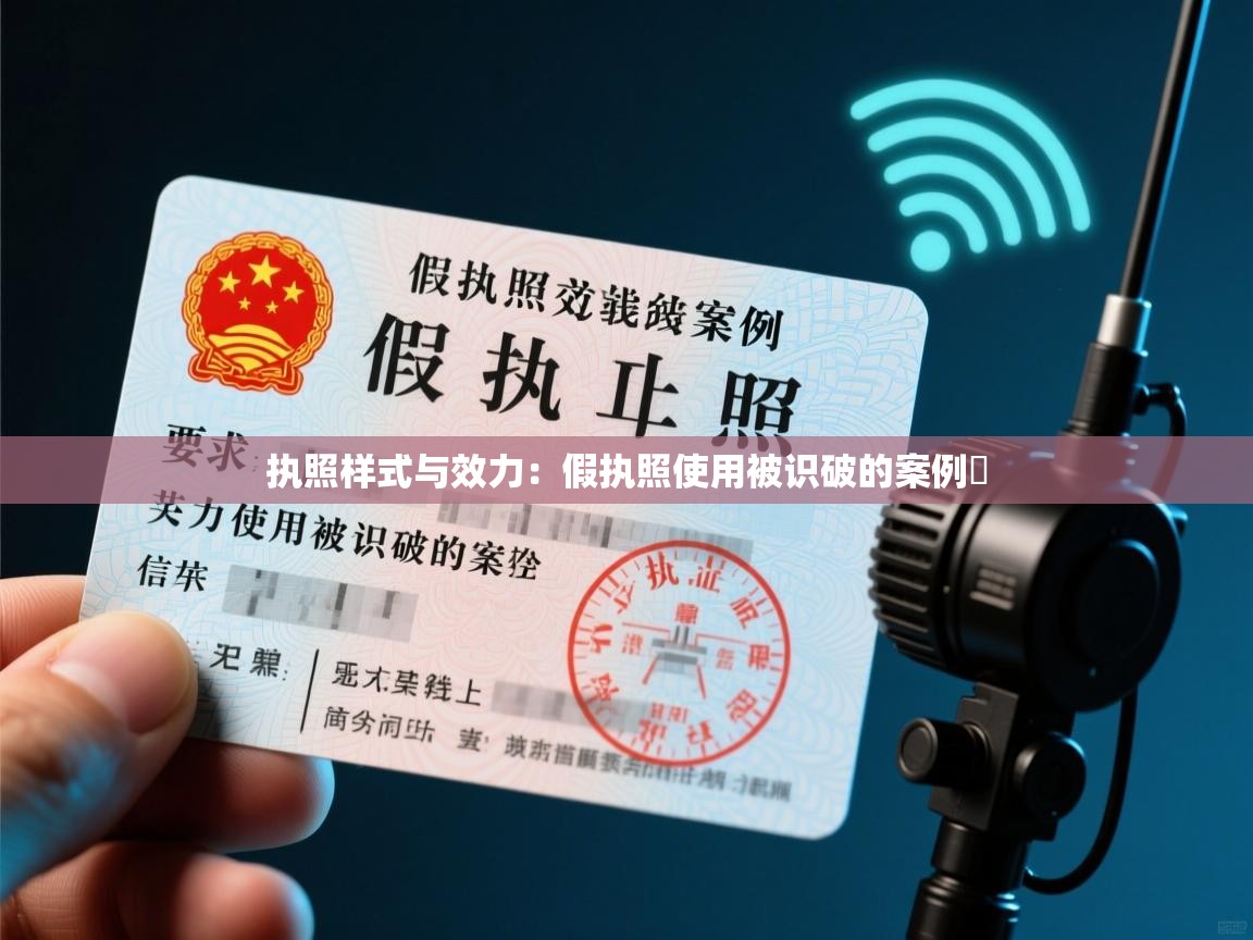 执照样式与效力：假执照使用被识破的案例​