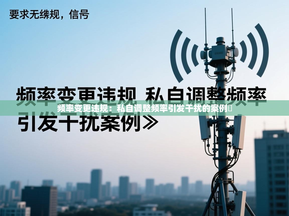 频率变更违规：私自调整频率引发干扰的案例​