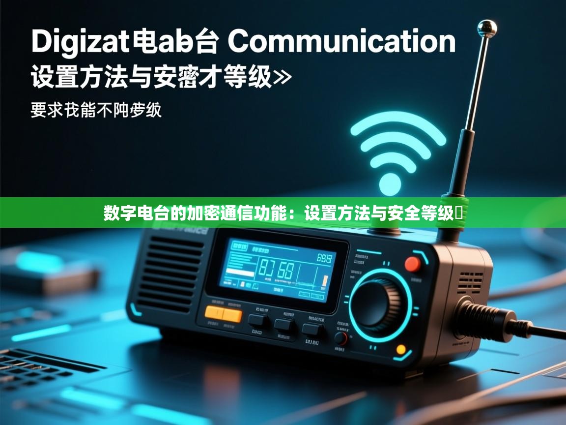 数字电台的加密通信功能：设置方法与安全等级​
