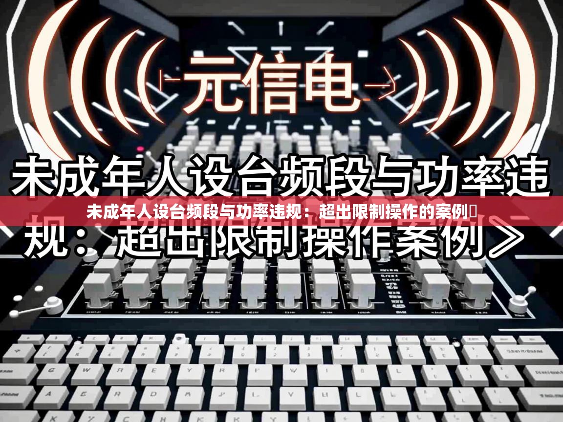 未成年人设台频段与功率违规:超出限制操作的案例 未成年人设台频段与功率违规:超出限制操作的案例
