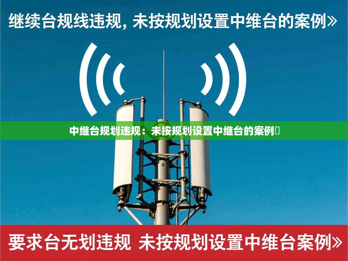 中继台规划违规：未按规划设置中继台的案例​
