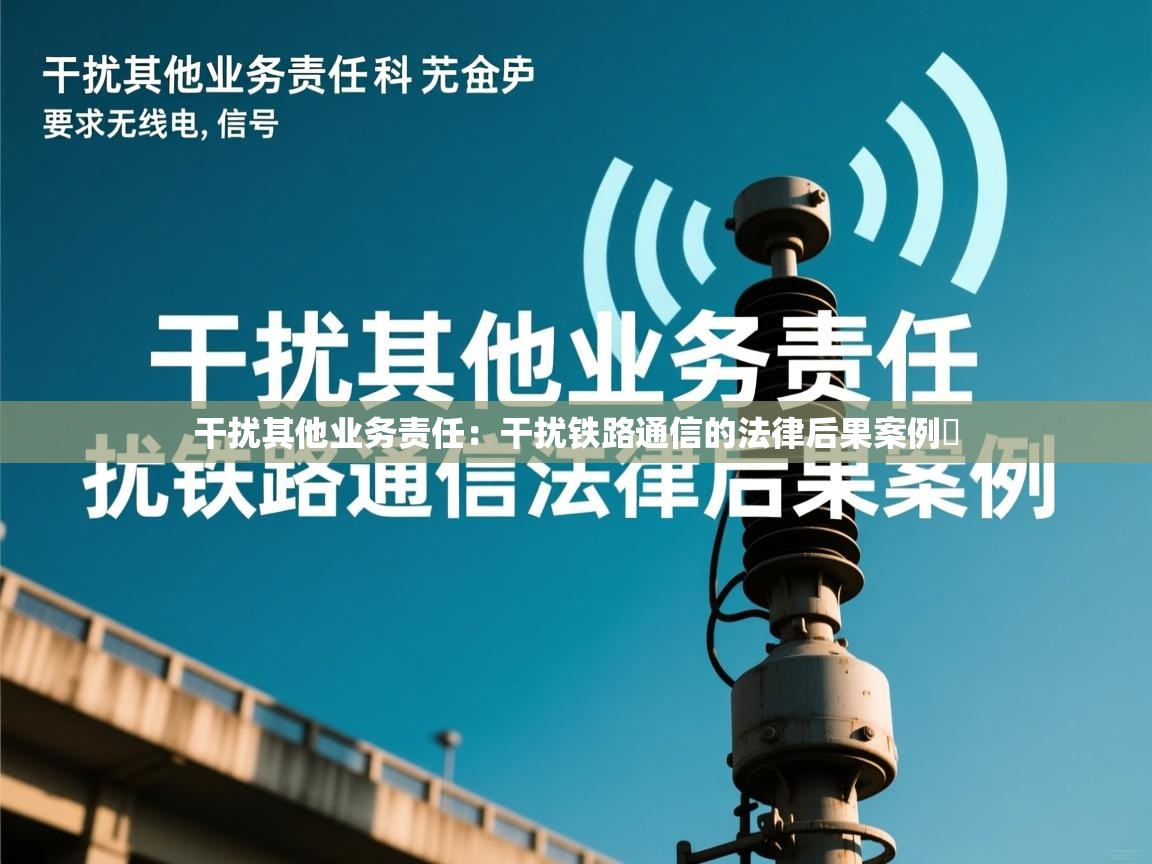 干扰其他业务责任:干扰铁路通信的法律后果案例 干扰其他业务责任:干扰铁路通信的法律后果案例