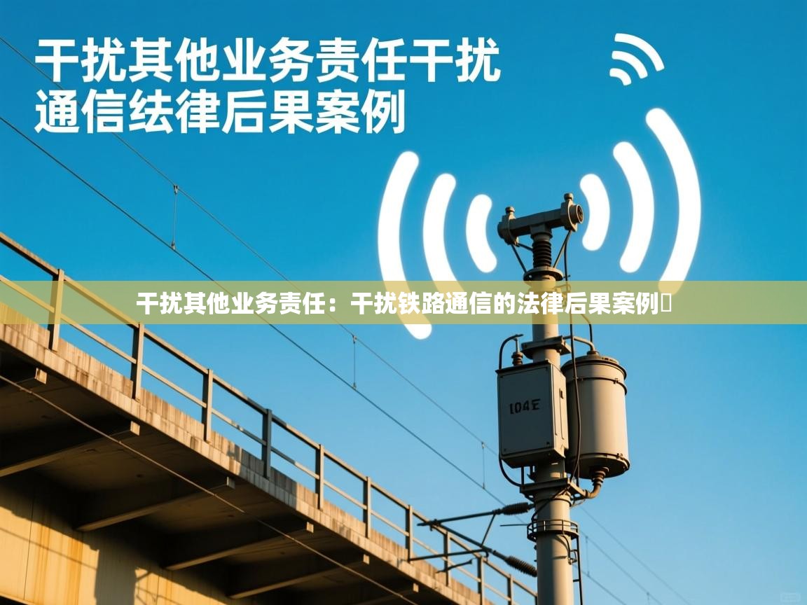 干扰其他业务责任:干扰铁路通信的法律后果案例 干扰其他业务责任:干扰铁路通信的法律后果案例