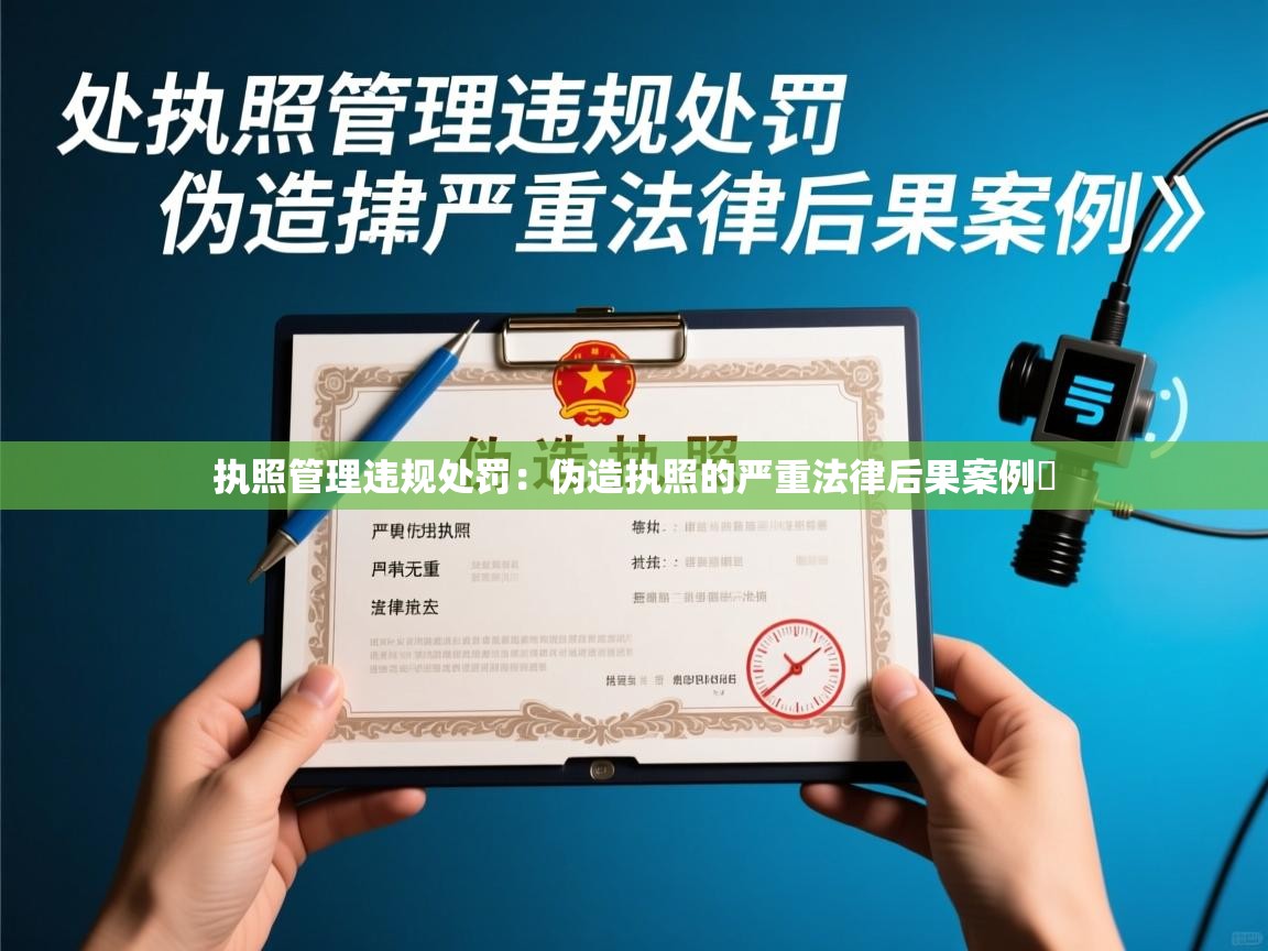 执照管理违规处罚:伪造执照的严重法律后果案例 执照管理违规处罚:伪造执照的严重法律后果案例