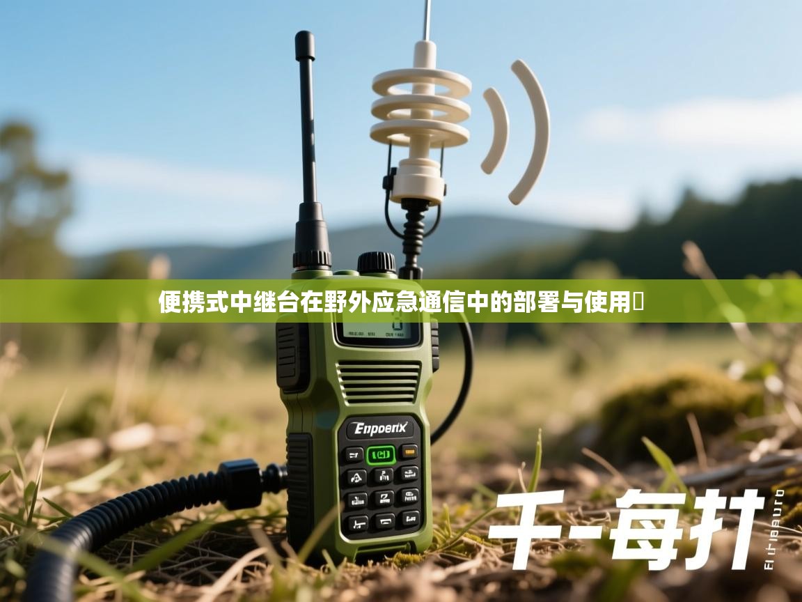 便携式中继台在野外应急通信中的部署与使用​