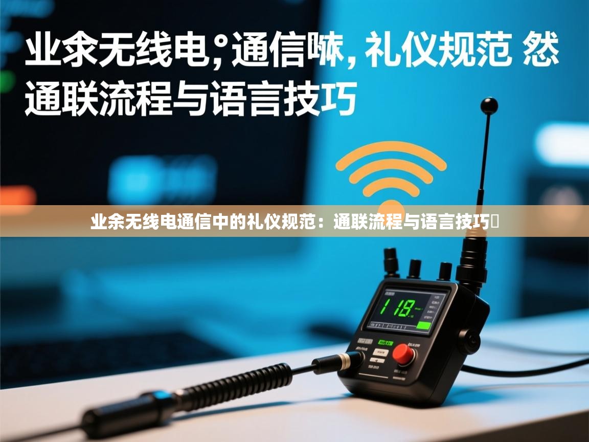 业余无线电通信中的礼仪规范：通联流程与语言技巧​