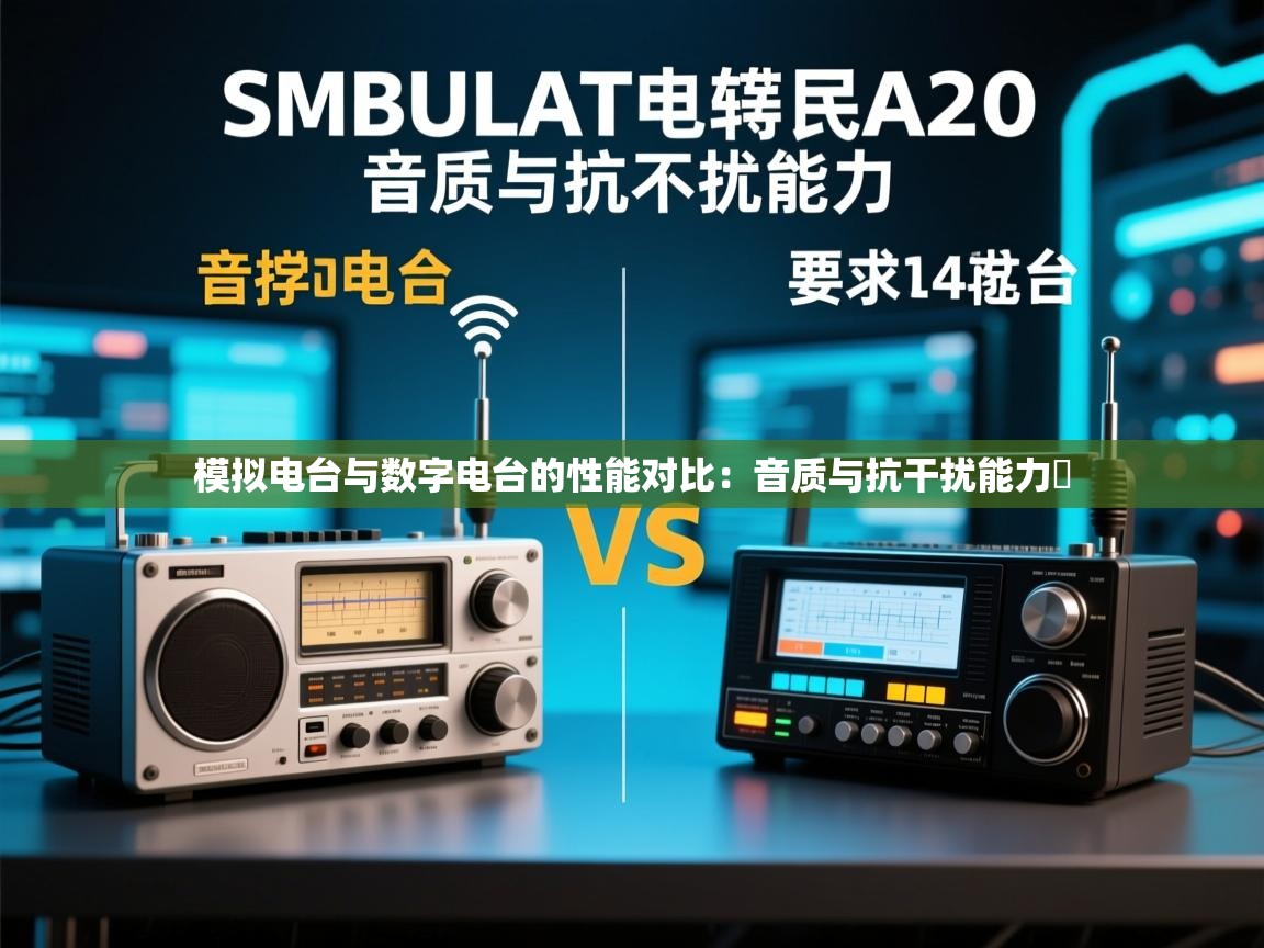 模拟电台与数字电台的性能对比：音质与抗干扰能力​