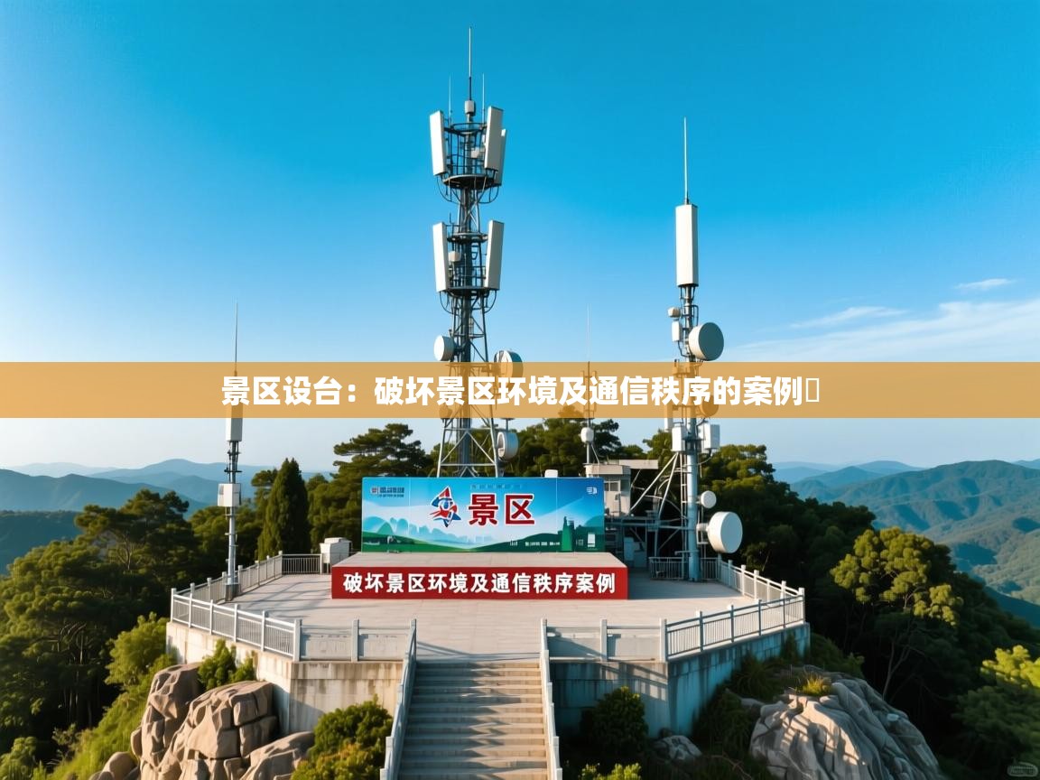 景区设台：破坏景区环境及通信秩序的案例​