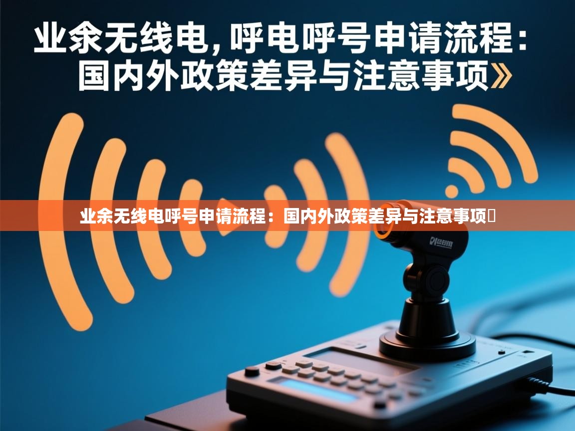 业余无线电呼号申请流程：国内外政策差异与注意事项​