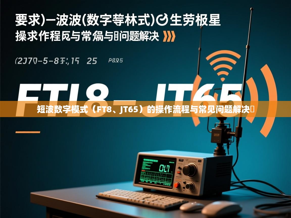 短波数字模式（FT8、JT65）的操作流程与常见问题解决​