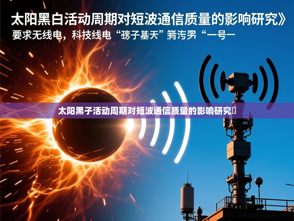 太阳黑子活动周期对短波通信质量的影响研究​