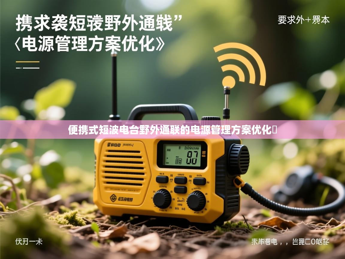 便携式短波电台野外通联的电源管理方案优化 便携式短波电台野外通联的电源管理方案优化