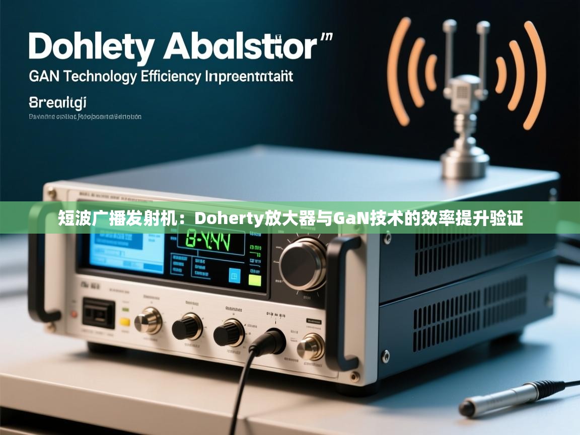 短波广播发射机：Doherty放大器与GaN技术的效率提升验证