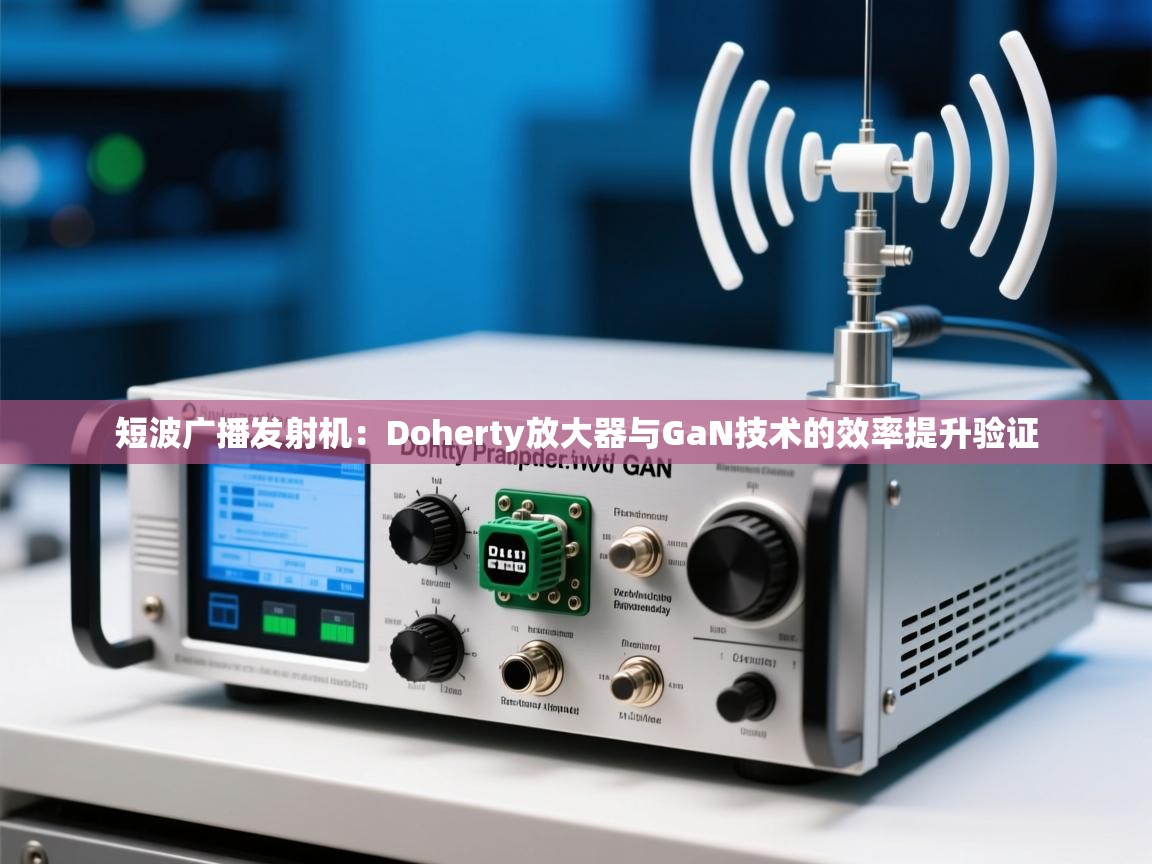 短波广播发射机：Doherty放大器与GaN技术的效率提升验证