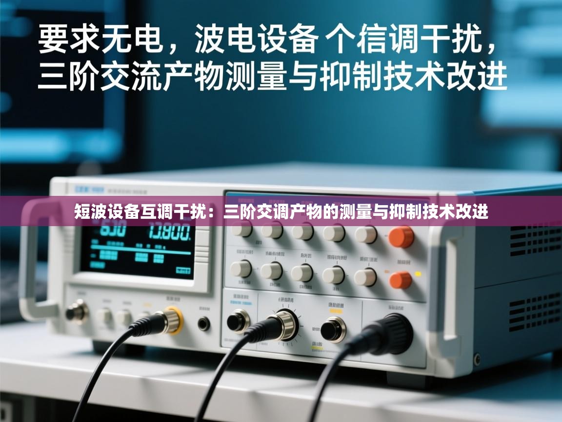 短波设备互调干扰：三阶交调产物的测量与抑制技术改进